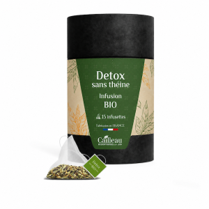 Infusion Détox sans théine BIO – tube de 15 infusettes