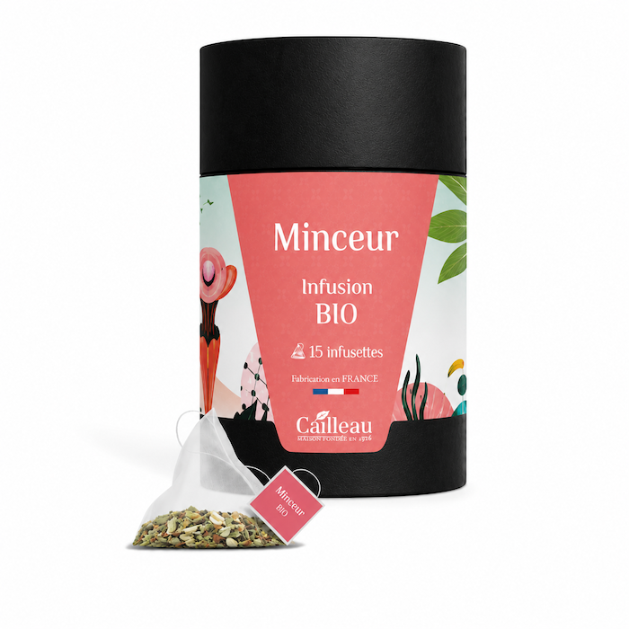 Tube Herbovita Minceur, infusion BIO 15 infusettes